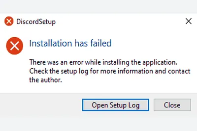 디스코드 셋업 로그 오류